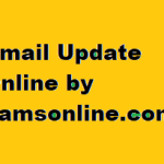 How to email update online by camsonline.com